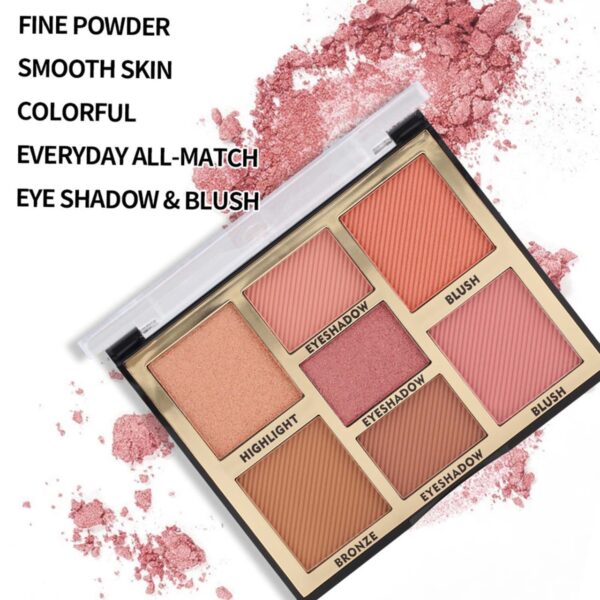 Miss Rose 7 Color Face Palette - Image 3