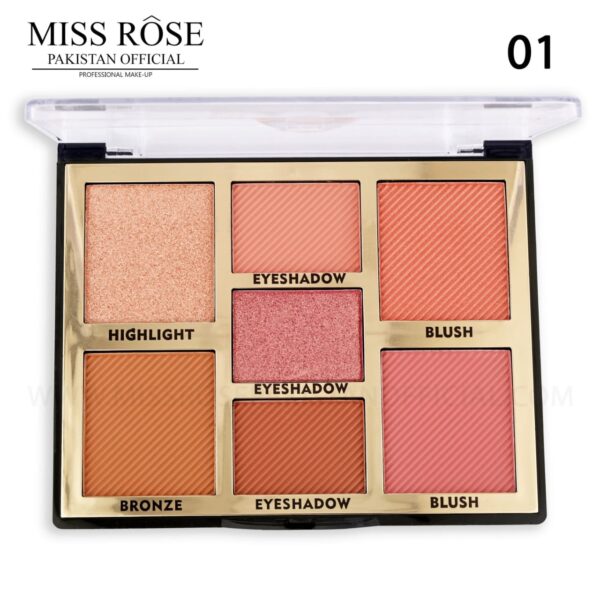 Miss Rose 7 Color Face Palette - Image 4