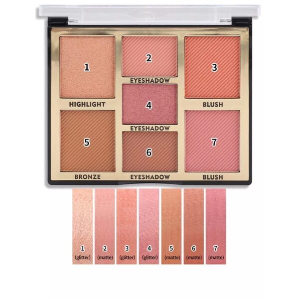 Miss Rose 7 Color Face Palette - Image 2