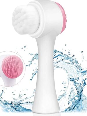 2 In 1 Double Sided Facial Cleaning Massager High Quality - 1Pc