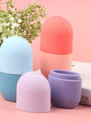 Silicone Ice Cube Trays Beauty Lifting Ice Ball Face Massager Contouring Eye Roller Facial Treatment Reduce Acne Skin Care Tool