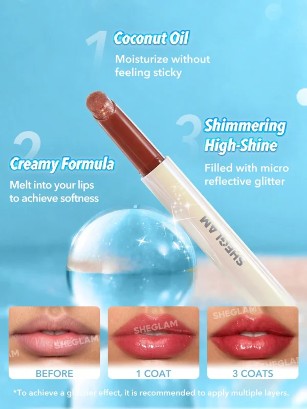 Sheglam Pout-Perfect Shimmer Lip Plumper - Image 16