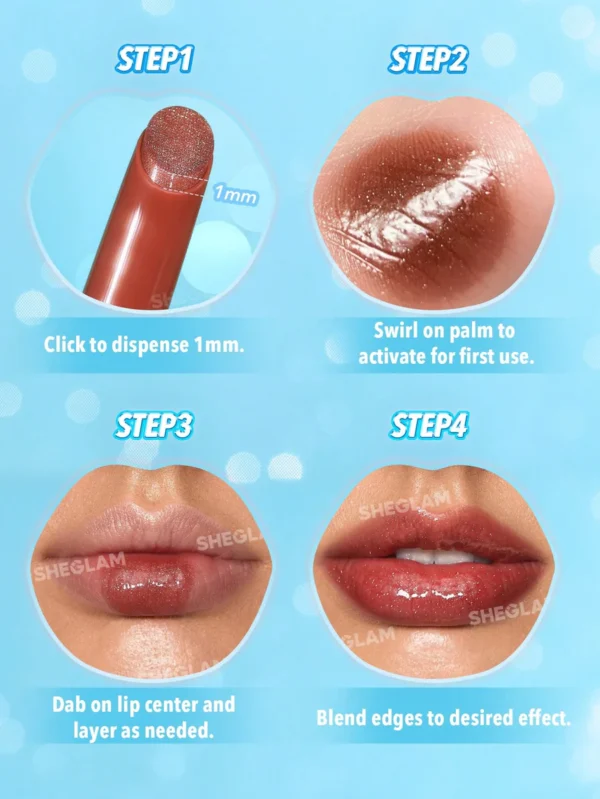 Sheglam Pout-Perfect Shimmer Lip Plumper - Image 17