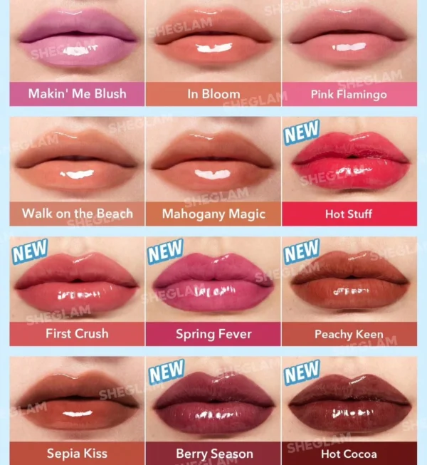 Sheglam Pout-Perfect Shimmer Lip Plumper - Image 12