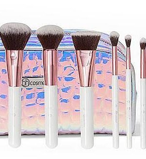 BH Cosmetics Crystal Quartz 12 Piece Brush Set And Bag